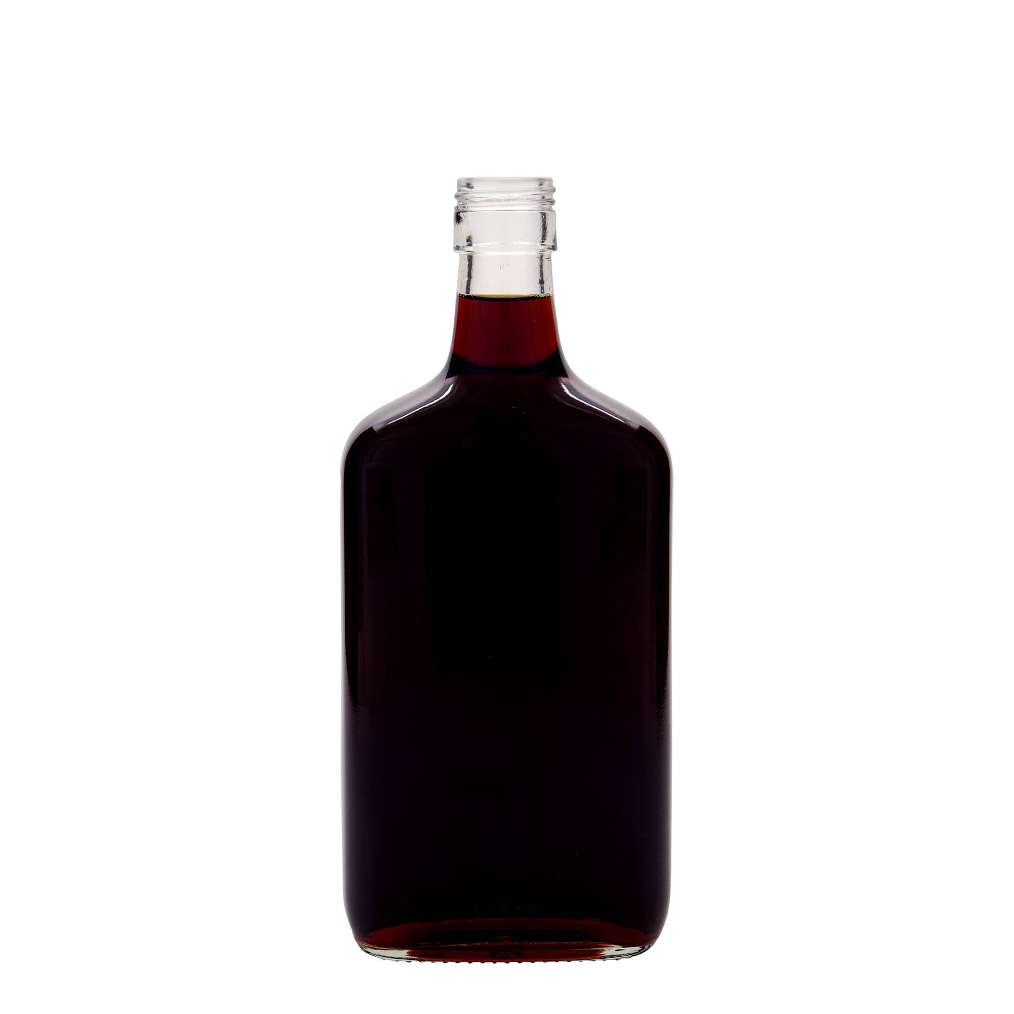 700 ml Garrafa de vidro 'Amaretto', retangular, boca: PP 31,5