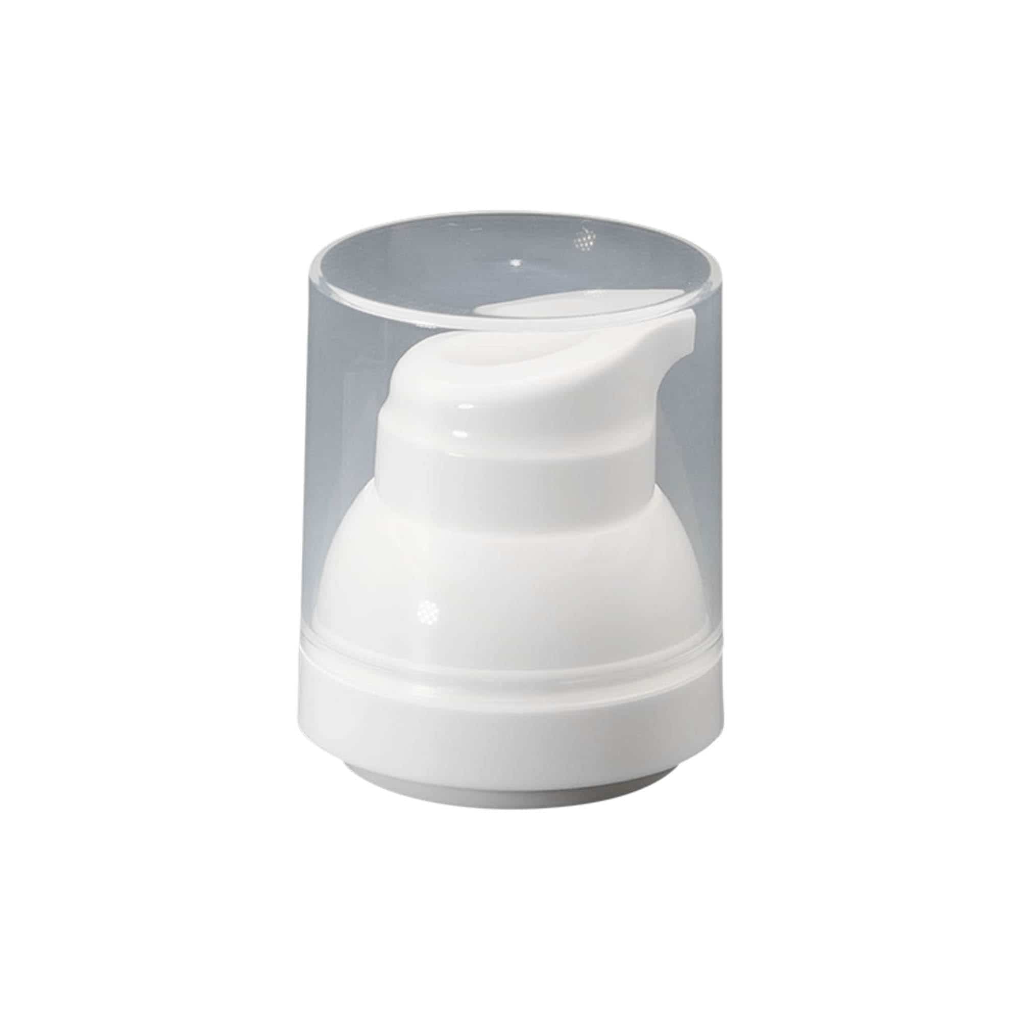 Dispensador de bomba Airless 'Mezzo', plástico PP, branco