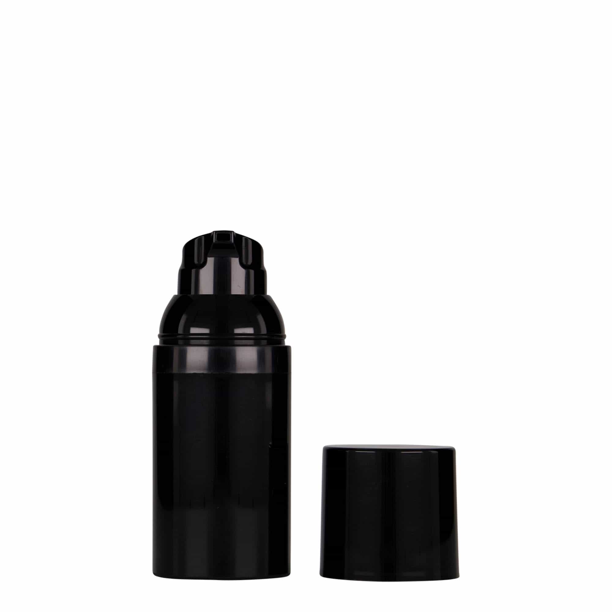 30 ml Dispensador Airless 'Mezzo', plástico PP, preto