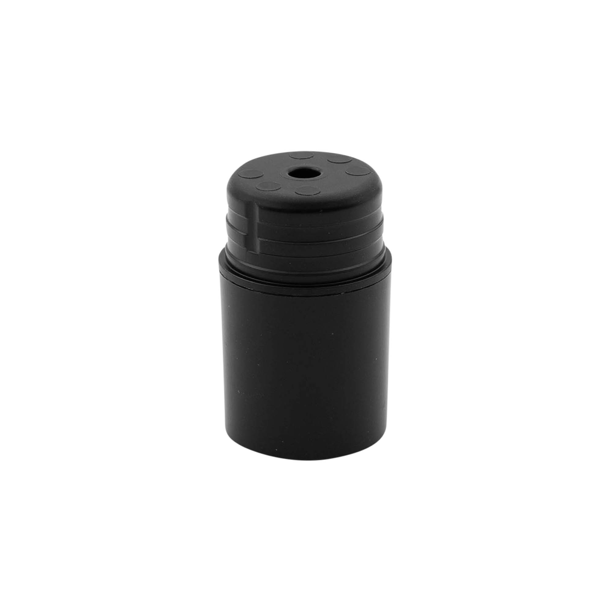 Dispensador de bomba Airless 'Nano', plástico PP, preto