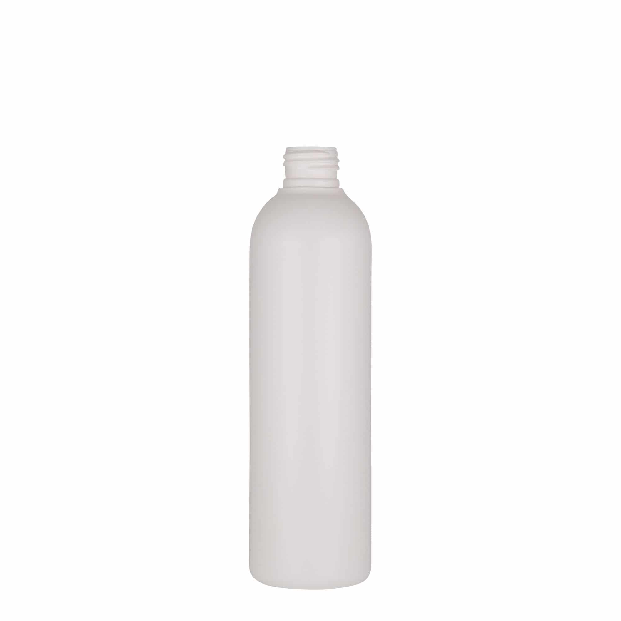 250 ml Garrafa de plástico 'Tuffy', PEAD, branco, boca: GPI 24/410