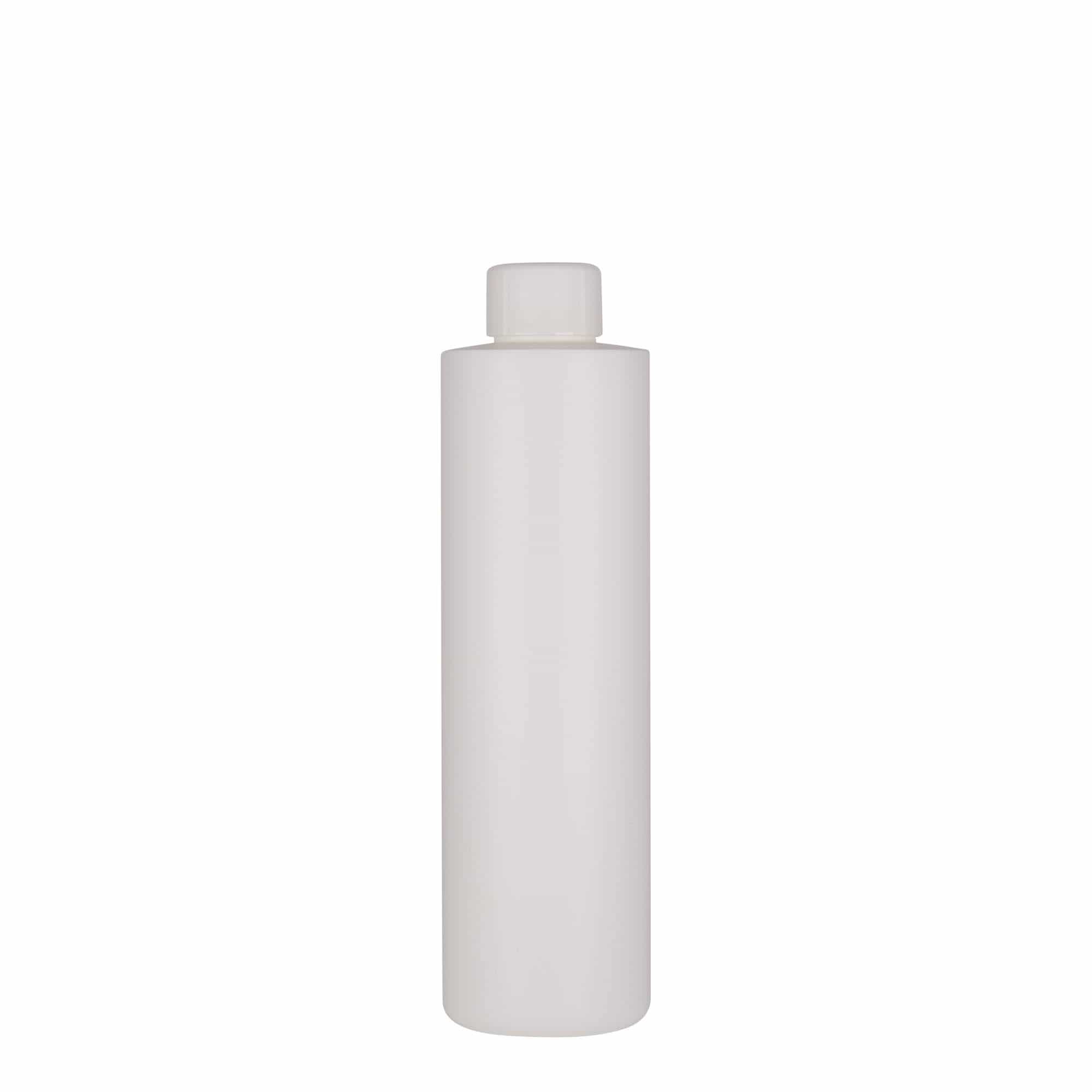 250 ml Garrafa de plástico 'Pipe', PEAD, branco, boca: GPI 24/410