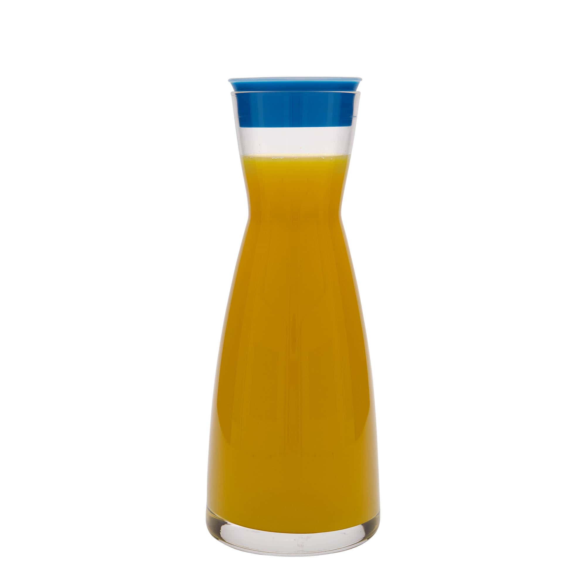 1000 ml Jarro 'Ypsilon', vidro, azul