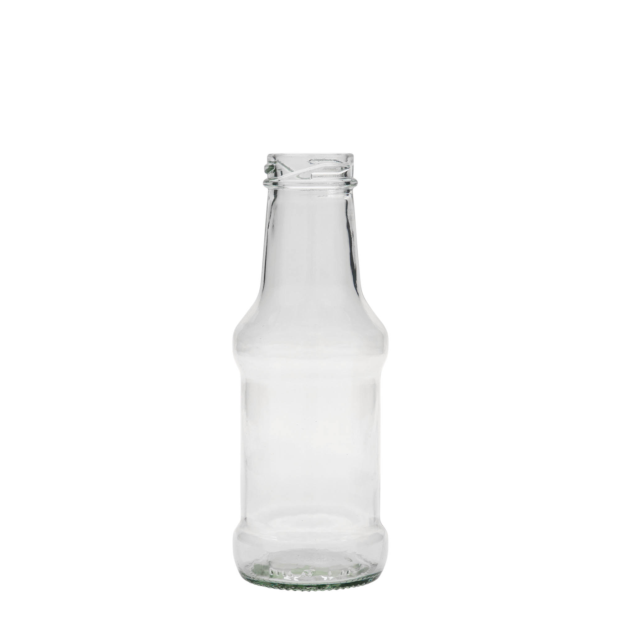 250 ml Frasco para molhos, vidro, boca: Twist-Off (TO 38)