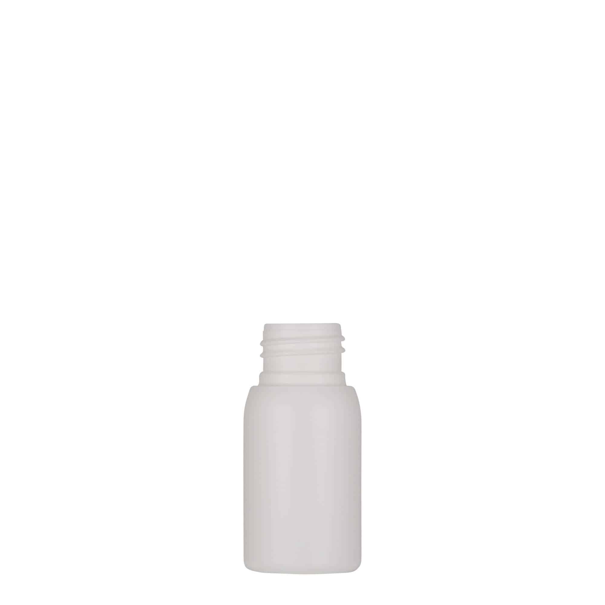 30 ml Garrafa de plástico 'Tuffy', PEAD, branco, boca: GPI 24/410