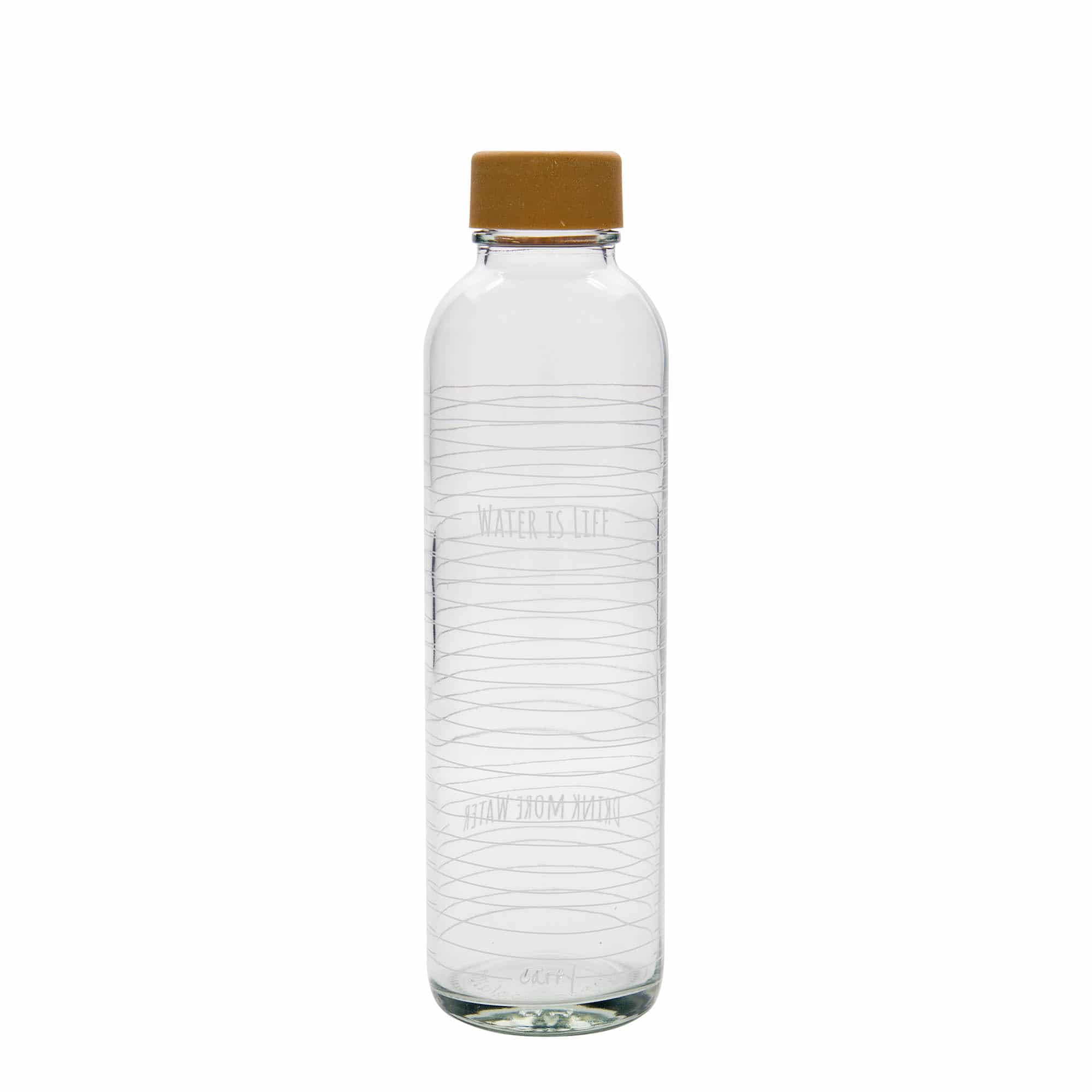 700 ml Garrafa de água CARRY Bottle, Motivo: Water is Life, boca: Tampa de rosca