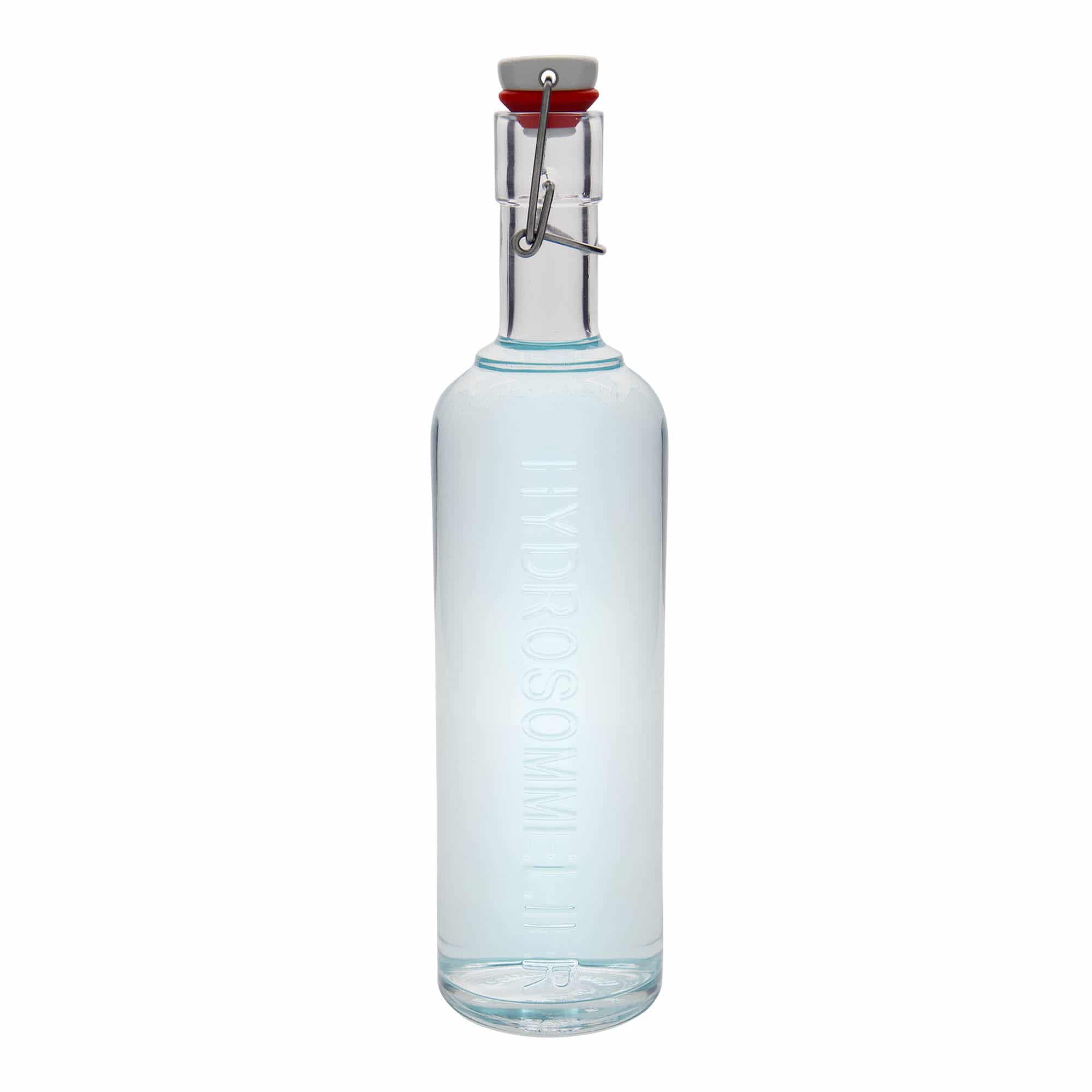 1000 ml Garrafa de vidro 'Optima Hydrosommelier', boca: Tampa mecânica