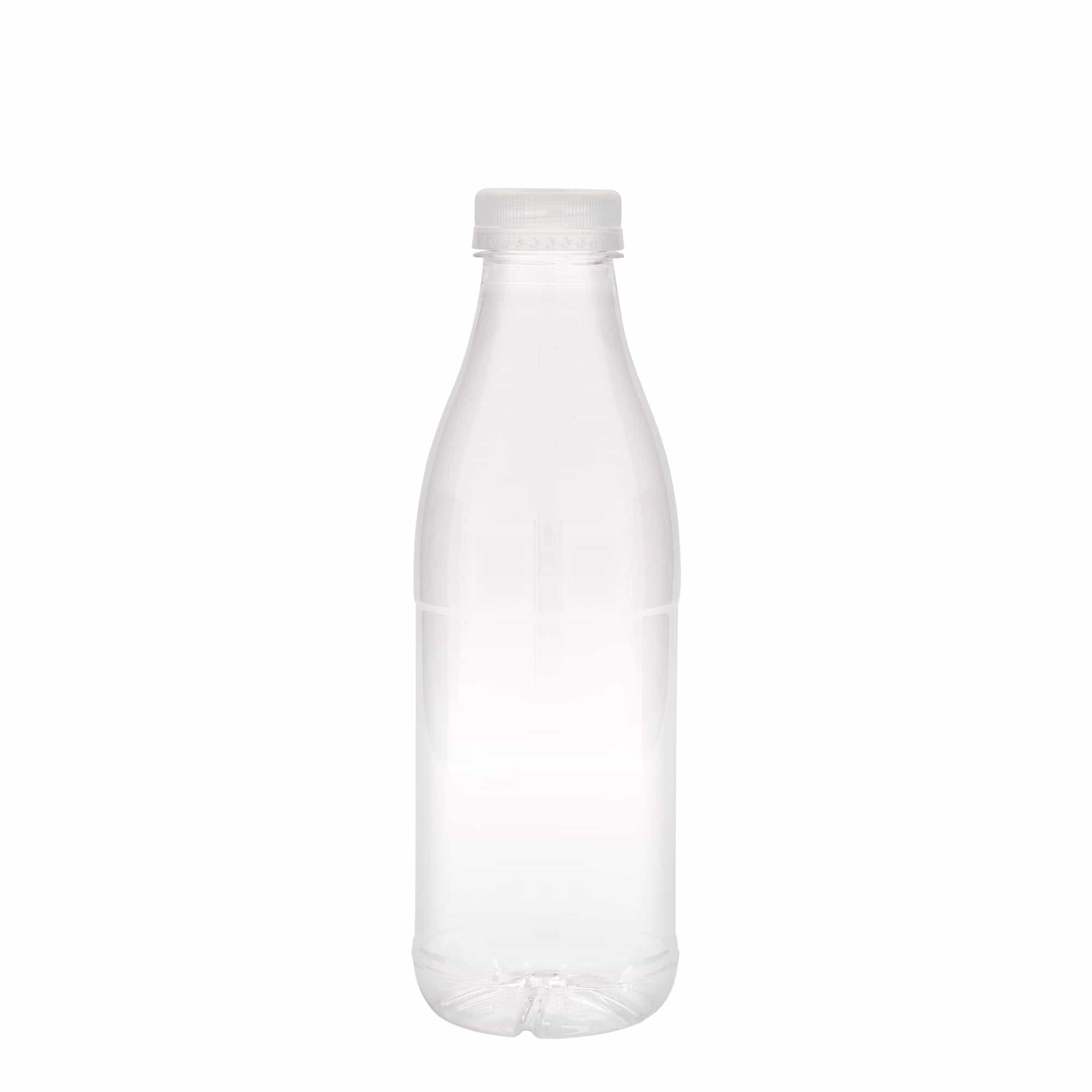 750 ml Garrafa PET 'Milk and Juice', plástico, boca: 38 mm