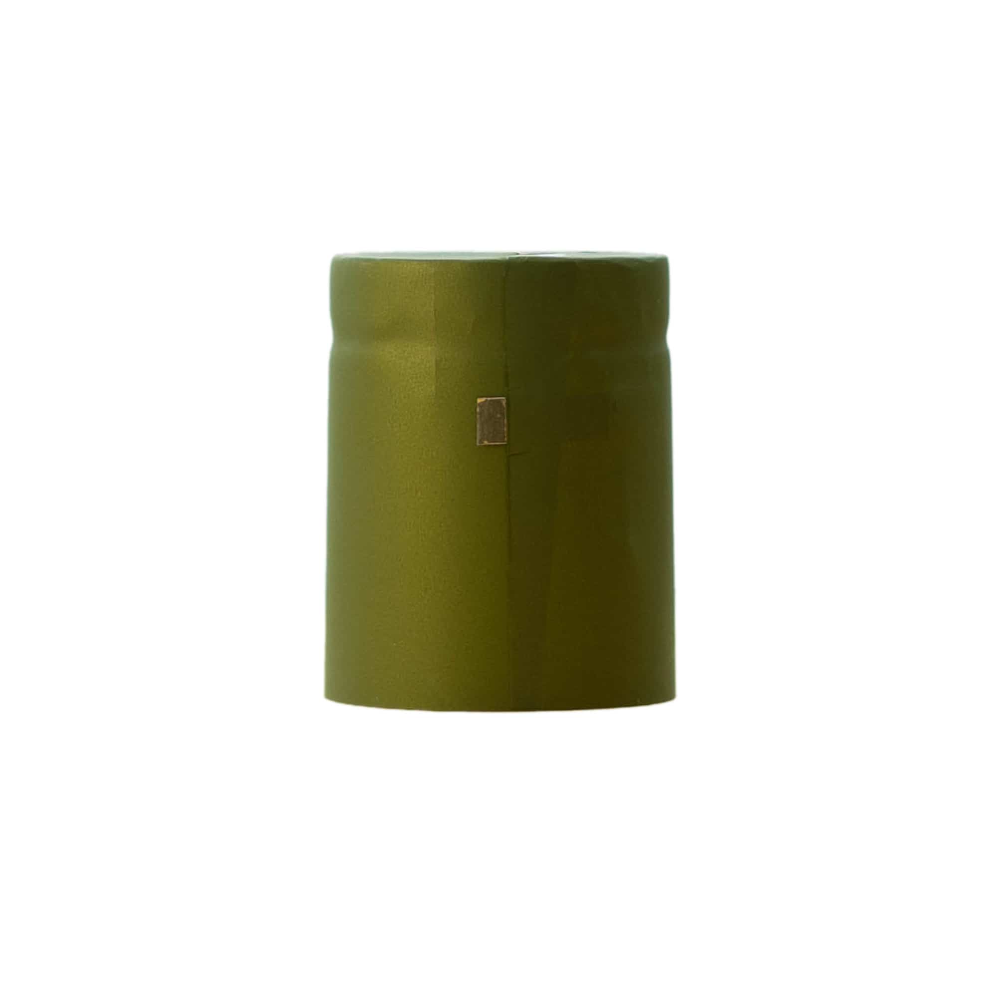 Cápsula retrátil 32x41, plástico PVC, verde azeitona