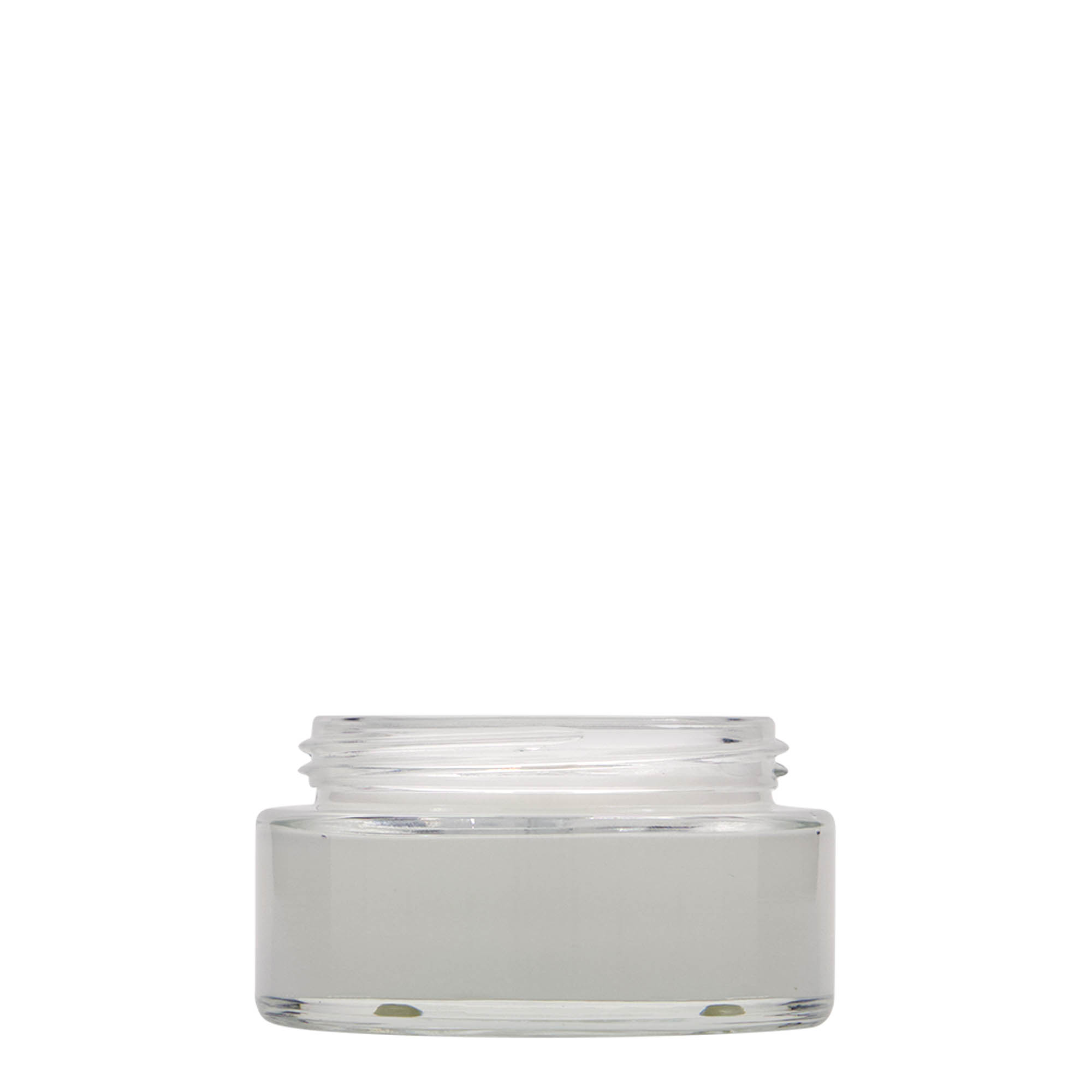 100 ml Pote 'Clear Edition', vidro, boca: Tampa de rosca