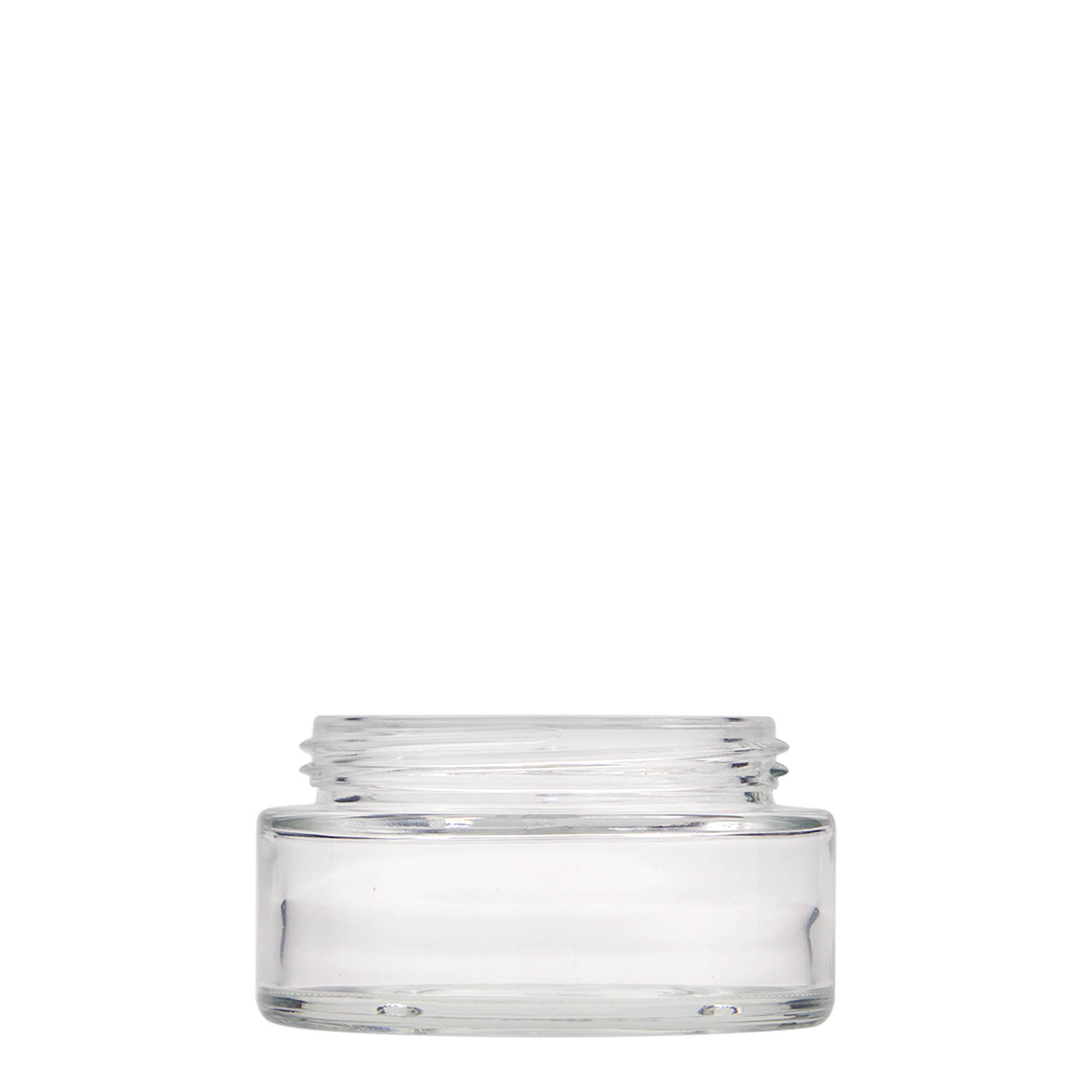 100 ml Pote 'Clear Edition', vidro, boca: Tampa de rosca