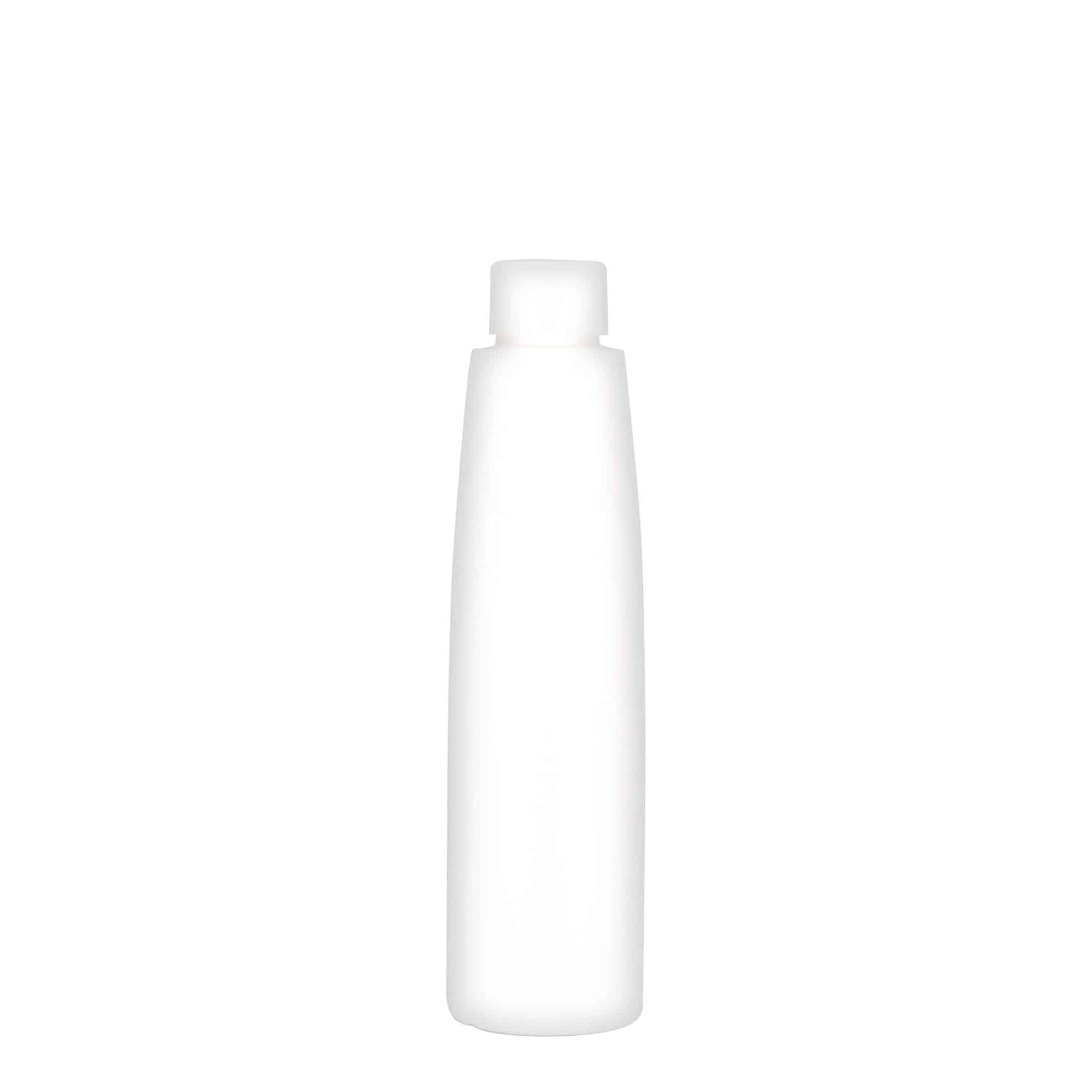 200 ml Garrafa de plástico 'Donald', PEAD, branco, boca: GPI 24/410