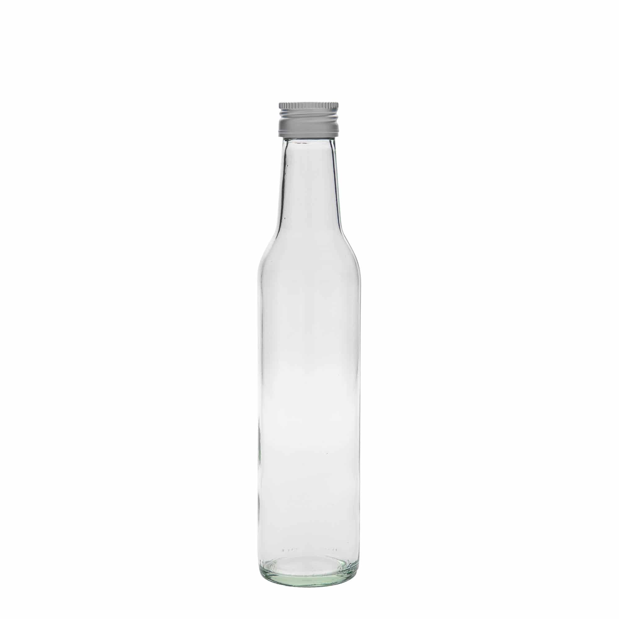 250 ml Garrafa de vidro 'Cilindrica', boca: PP 28