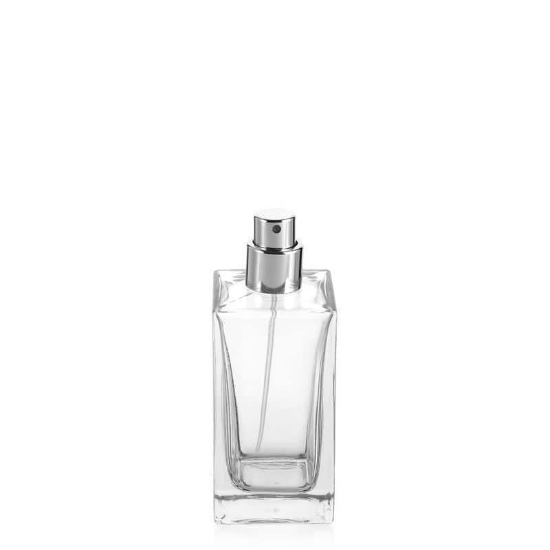 50 ml Frasco de vidro 'Cannes', quadrado