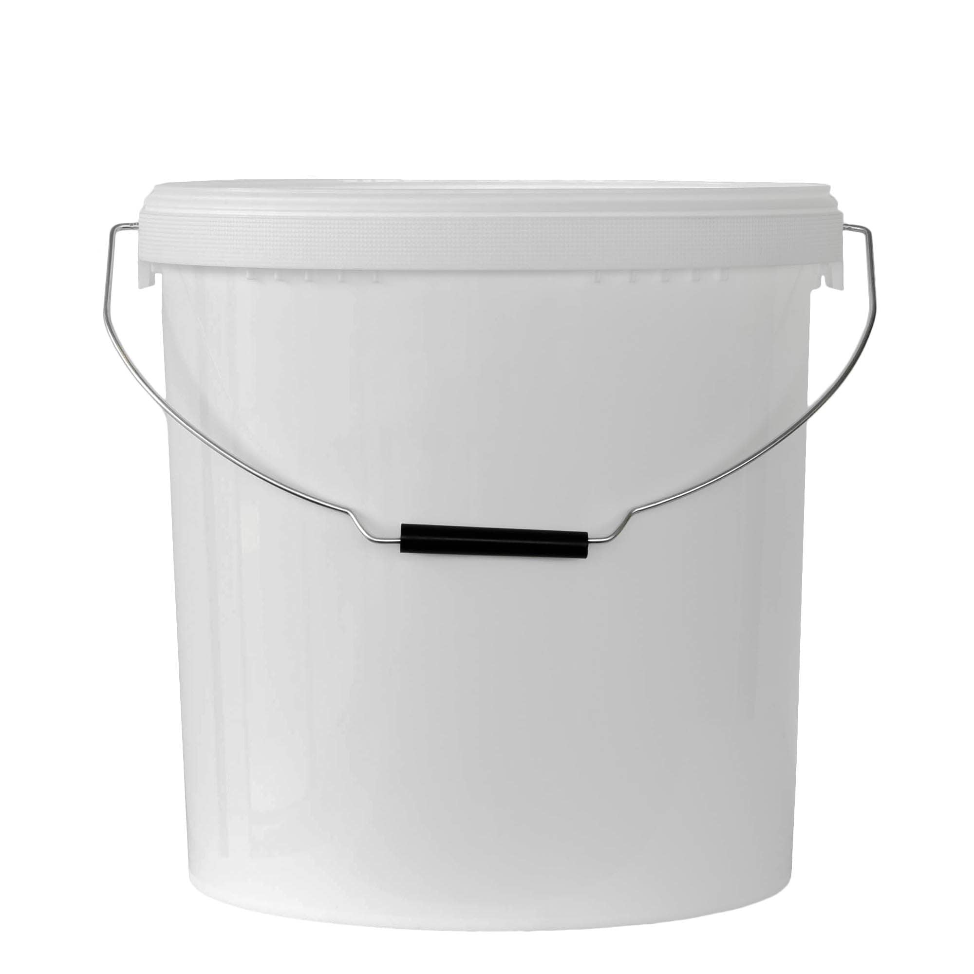 20 l Baldes, plástico PP, branco