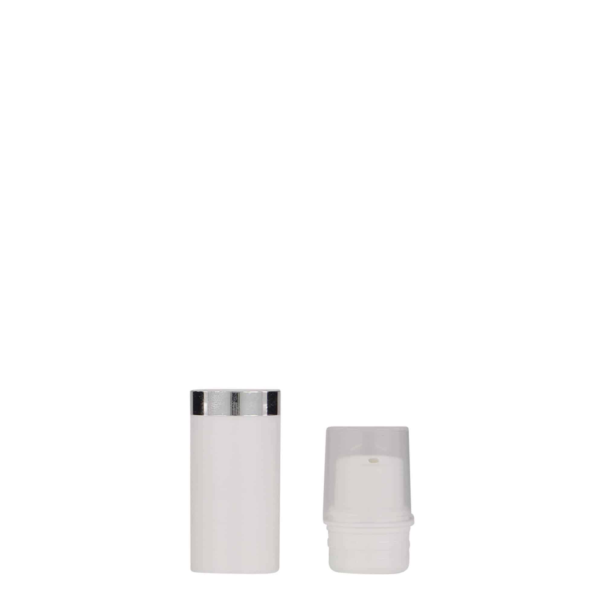 5 ml Dispensador Airless 'Nano', plástico PP, branco