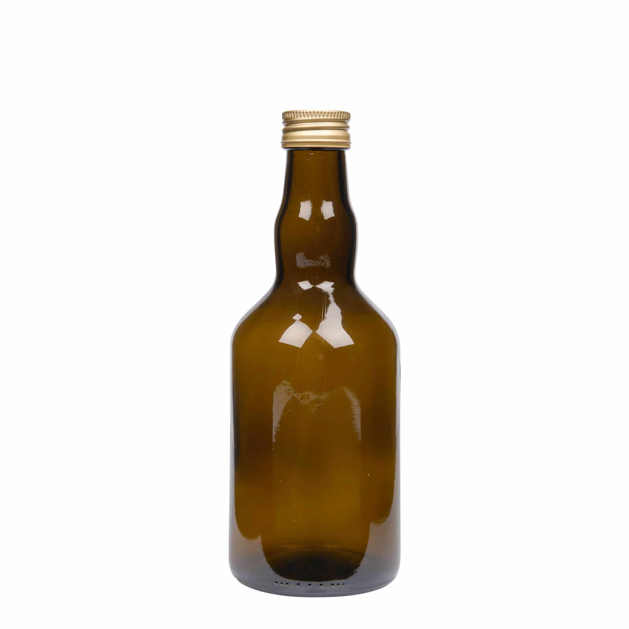 500 ml Garrafa de vidro 'Olona', verde antigo, boca: PP 31,5