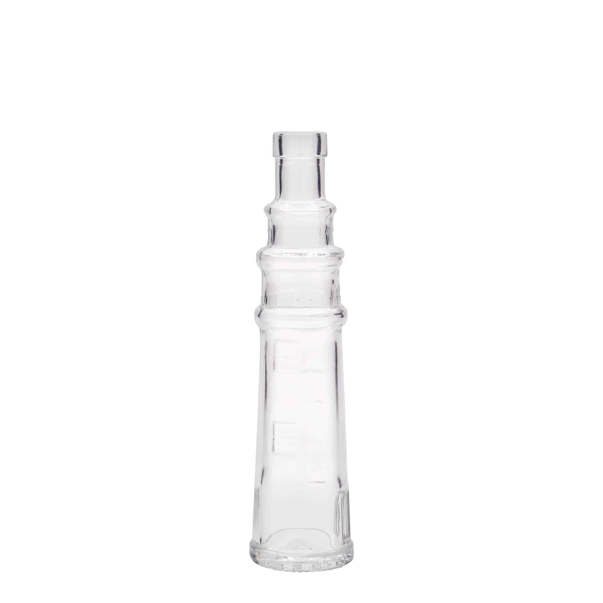 100 ml Garrafa de vidro 'Farol', boca: Cortiça