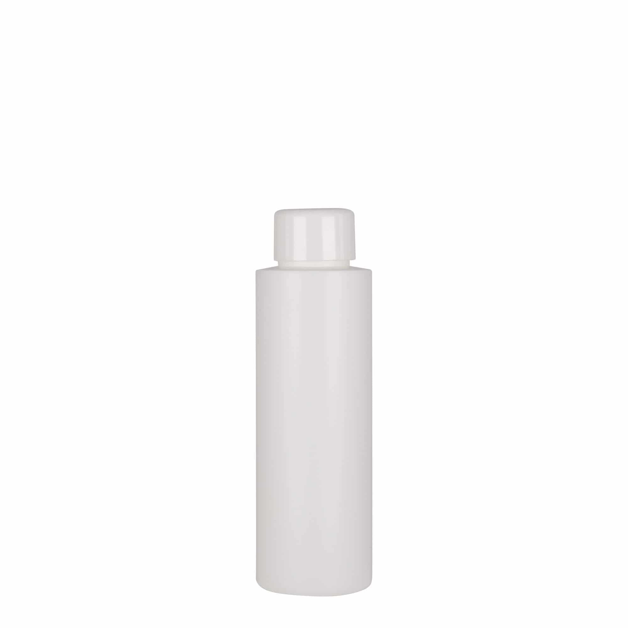 100 ml Garrafa de plástico 'Pipe', PEAD, branco, boca: GPI 24/410