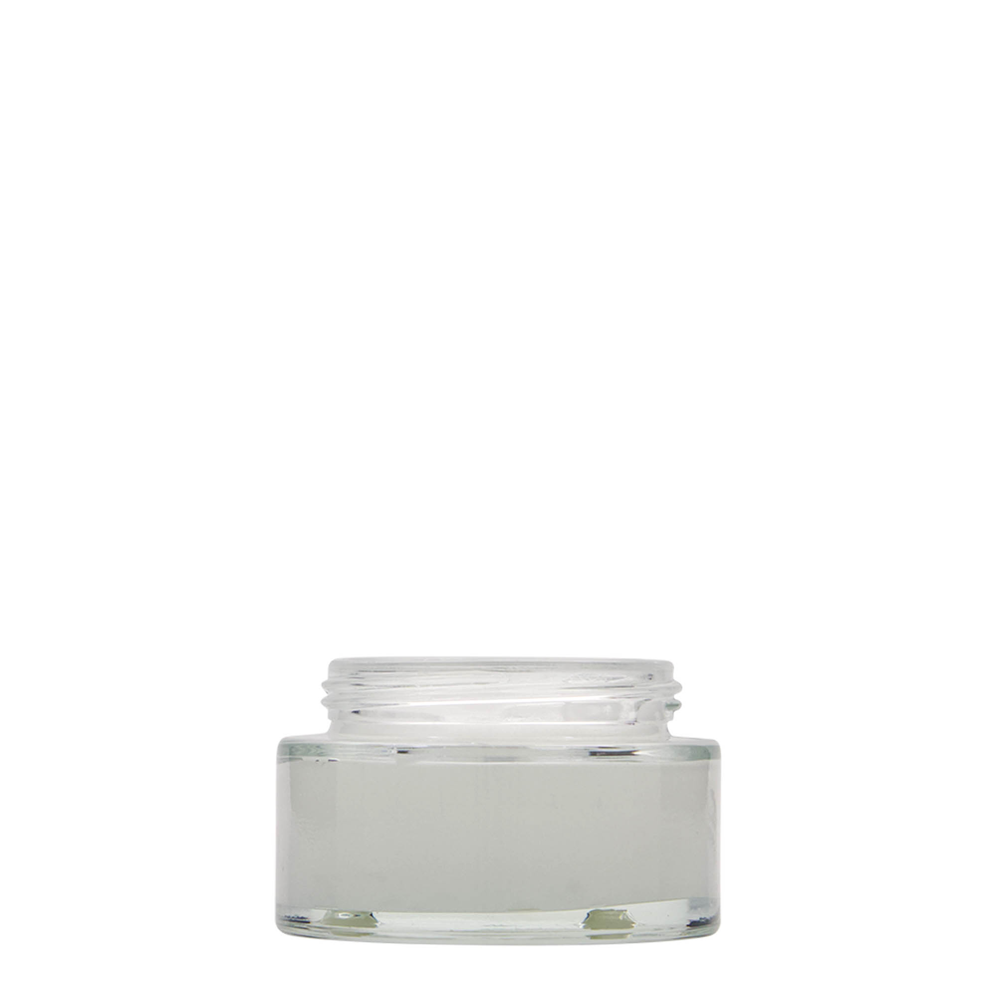 50 ml Pote 'Clear Edition', vidro, boca: Tampa de rosca