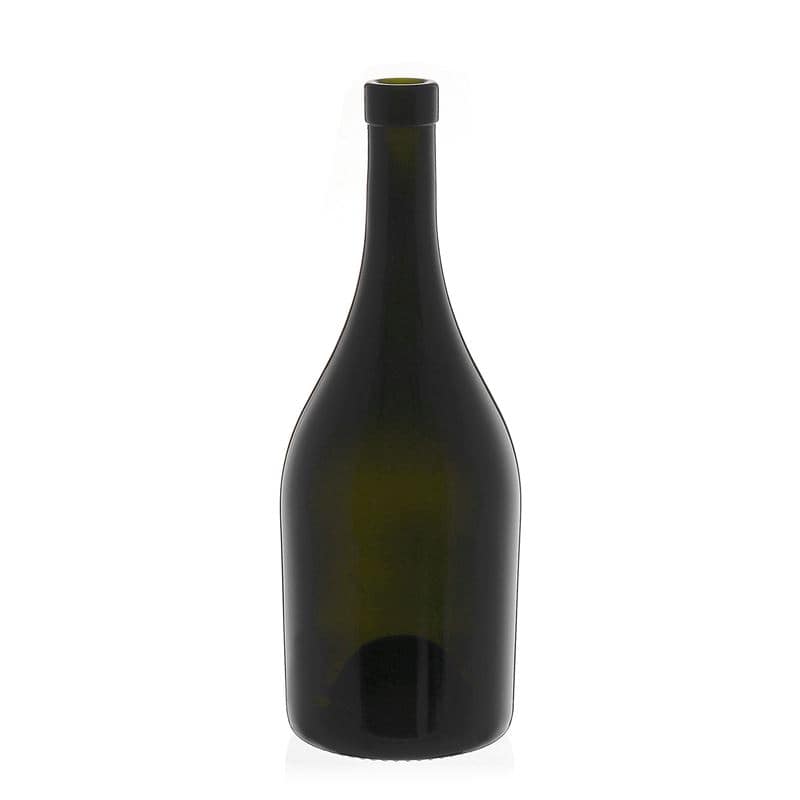 750 ml Garrafa de vinho 'Exclusive', verde antigo, boca: Cortiça