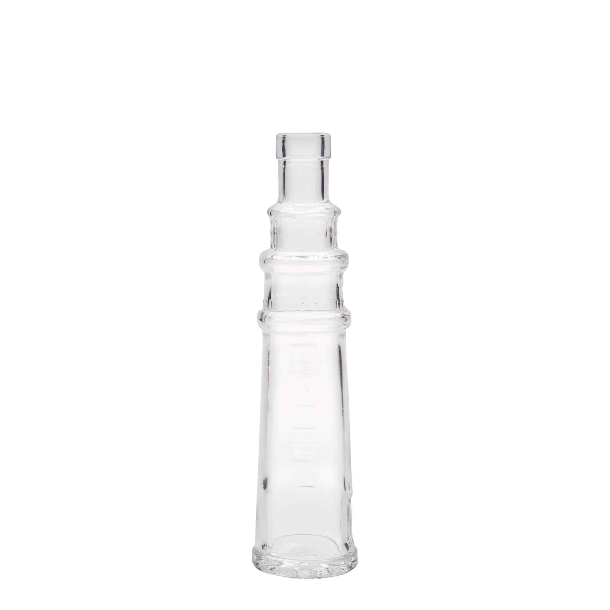 100 ml Garrafa de vidro 'Farol', boca: Cortiça