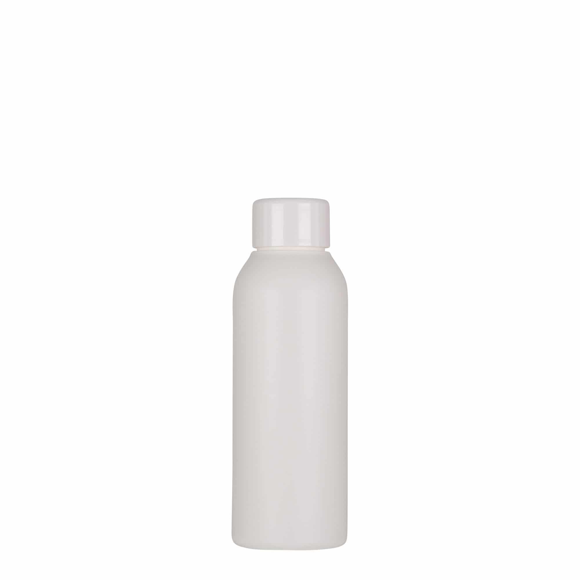 100 ml Garrafa de plástico 'Tuffy', PEAD, branco, boca: GPI 24/410