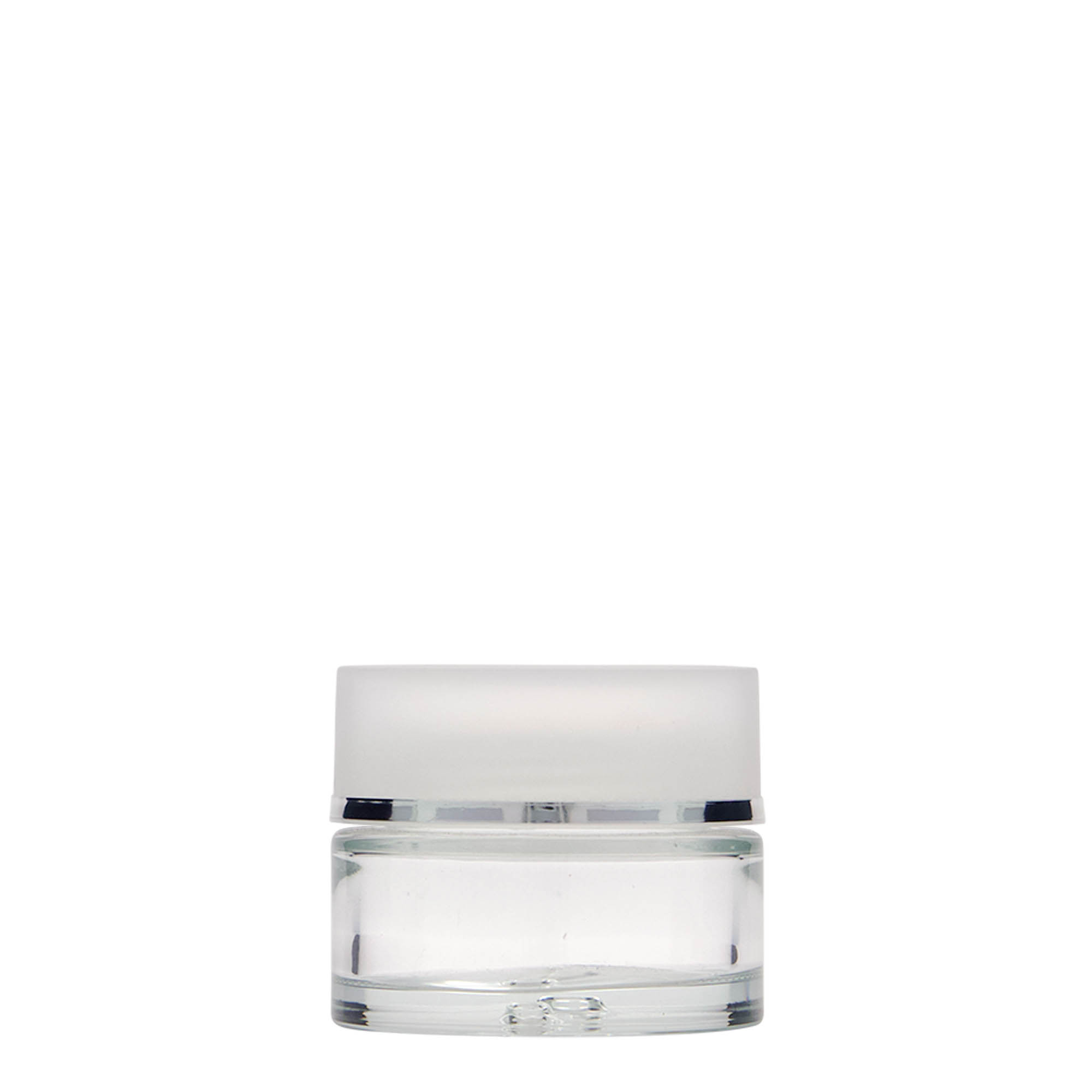 30 ml Pote 'Clear Edition', vidro, boca: Tampa de rosca