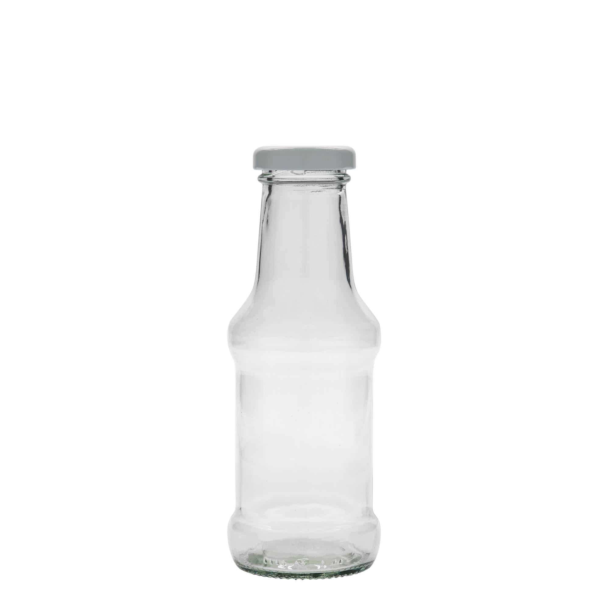 250 ml Frasco para molhos, vidro, boca: Twist-Off (TO 38)