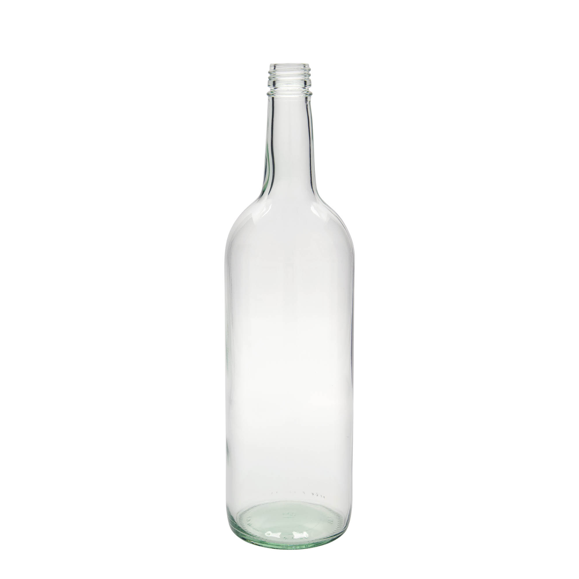 1000 ml Garrafa universal, vidro, boca: PP 28