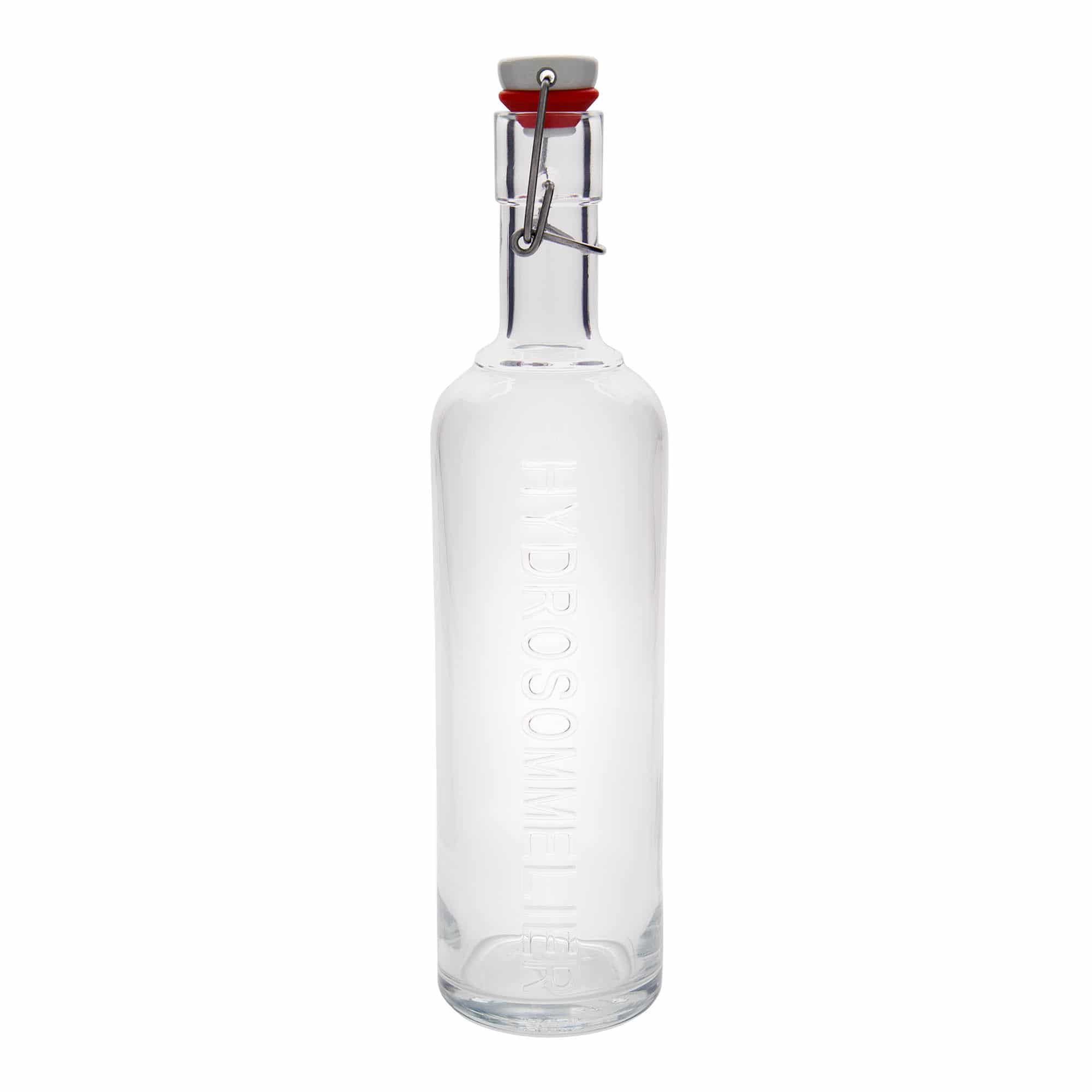 1000 ml Garrafa de vidro 'Optima Hydrosommelier', boca: Tampa mecânica