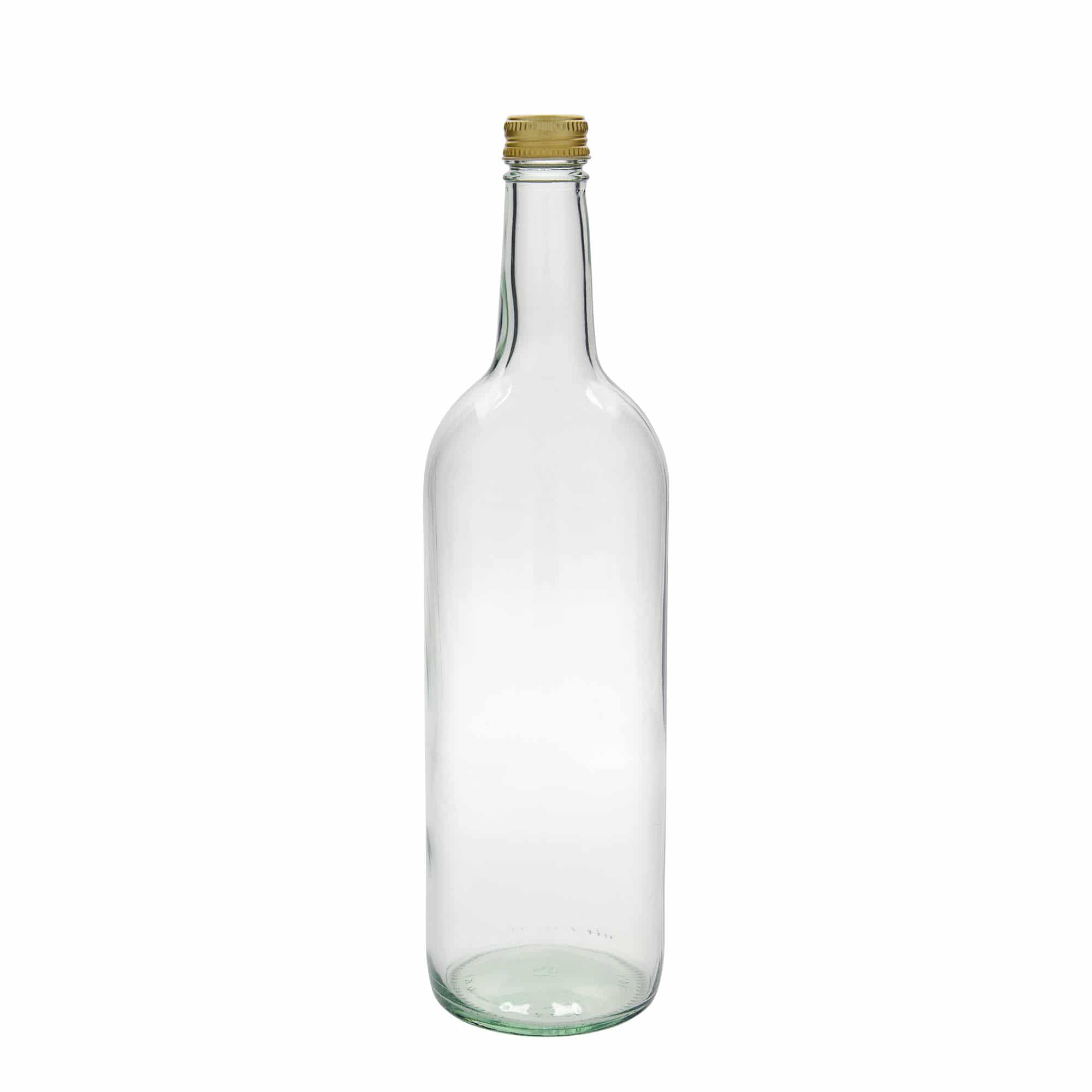 1000 ml Garrafa universal, vidro, boca: PP 28